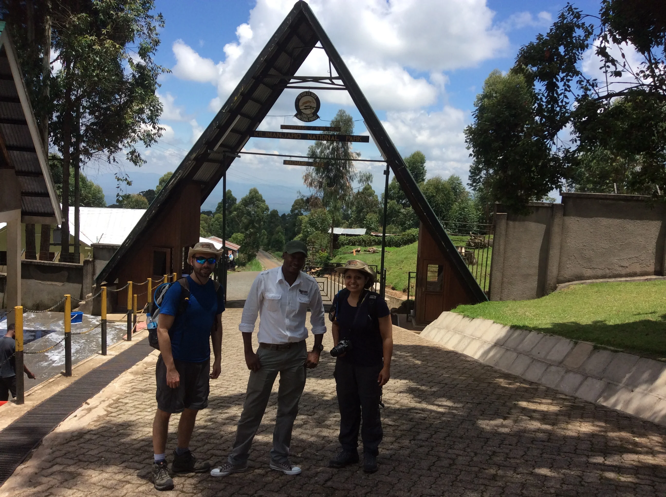 Morning breakfast on Kilimanjaro