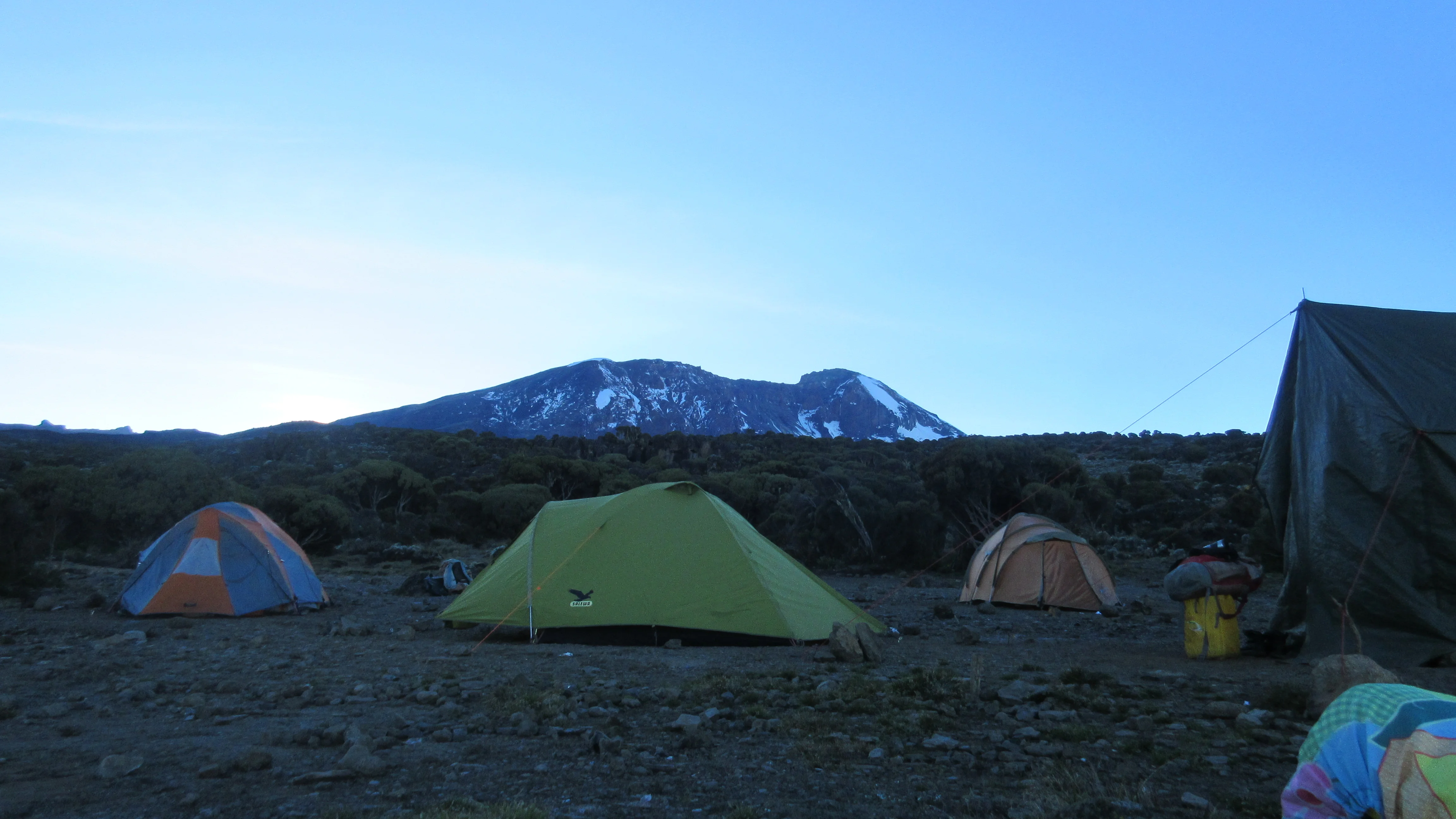 Lunch on Kilimanjaro